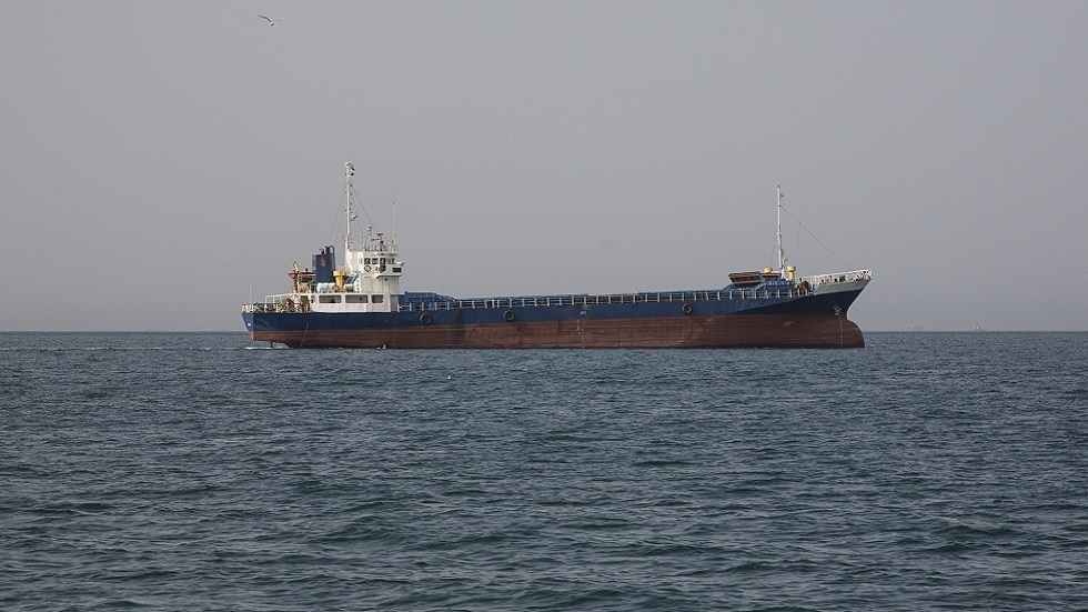 سفينة شحن في مياه الخليج (صورة أرشيفية)
