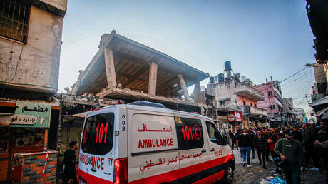 الهلال الأحمر الفلسطيني: 5 شهداء و3 إصابات جرّاء قصف إسرائيلي لمقرنا في خان يونس