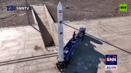 إيران تنشر لقطات لإطلاق قمرها الصناعي إلى الفضاء