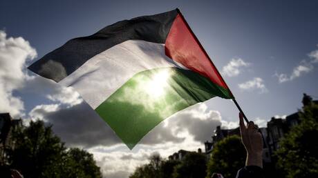 مسيرة لدعم فلسطين في براغ