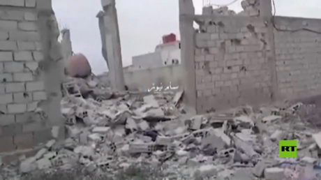 مشاهد من الهجوم الإسرائيلي على جنوب دمشق