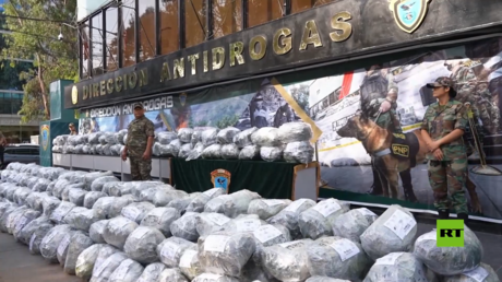 البيرو.. ضبط أكثر من 7 أطنان من الكوكايين في طريقها إلى أوروبا