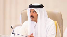 أمير قطر: قتل وتهجير الفلسطينيين خط لا يمكن تجاوزه أو قبوله (فيديو)