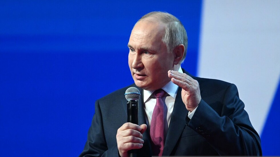 بوتين: القوات الأوكرانية تحولت إلى منظمة إرهابية