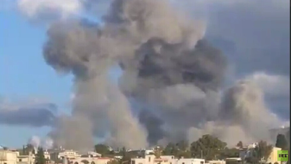 غارة إسرائيلية على بلدة الخيام في جنوب لبنان (فيديو)