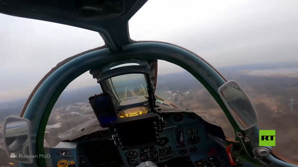 مقاتلات روسية تشن غارات على مواقع الجيش الأوكراني على محور دونيتسك