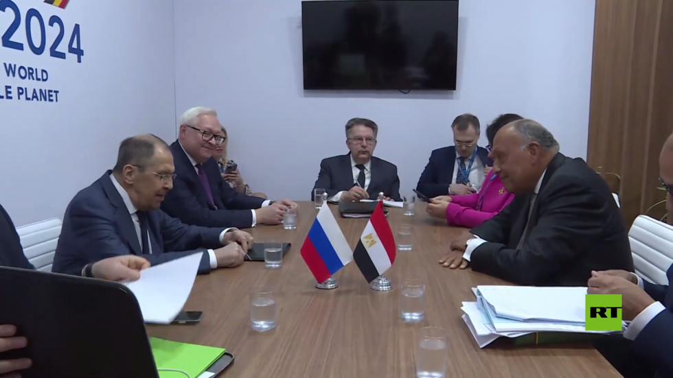 لافروف وشكري يبحثان الوضع في غزة ويؤكدان ضرورة إقامة دولة فلسطينية