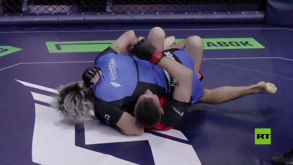 مشاهد من نهائيات مسابقات فيجيتال للفنون القتالية في "ألعاب المستقبل 2024" بقازان