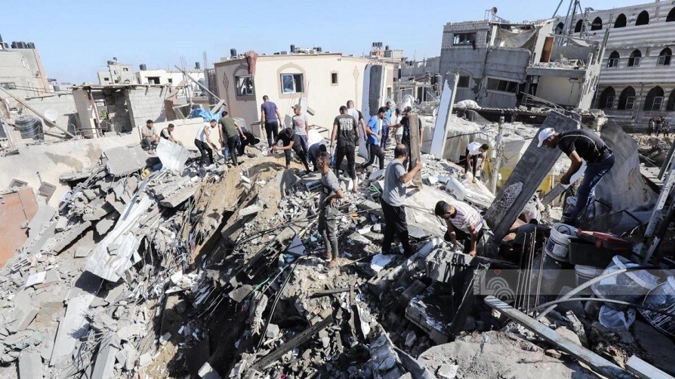 انتشال 23  جثمانا من مناطق متفرقة في مدينة خان يونس