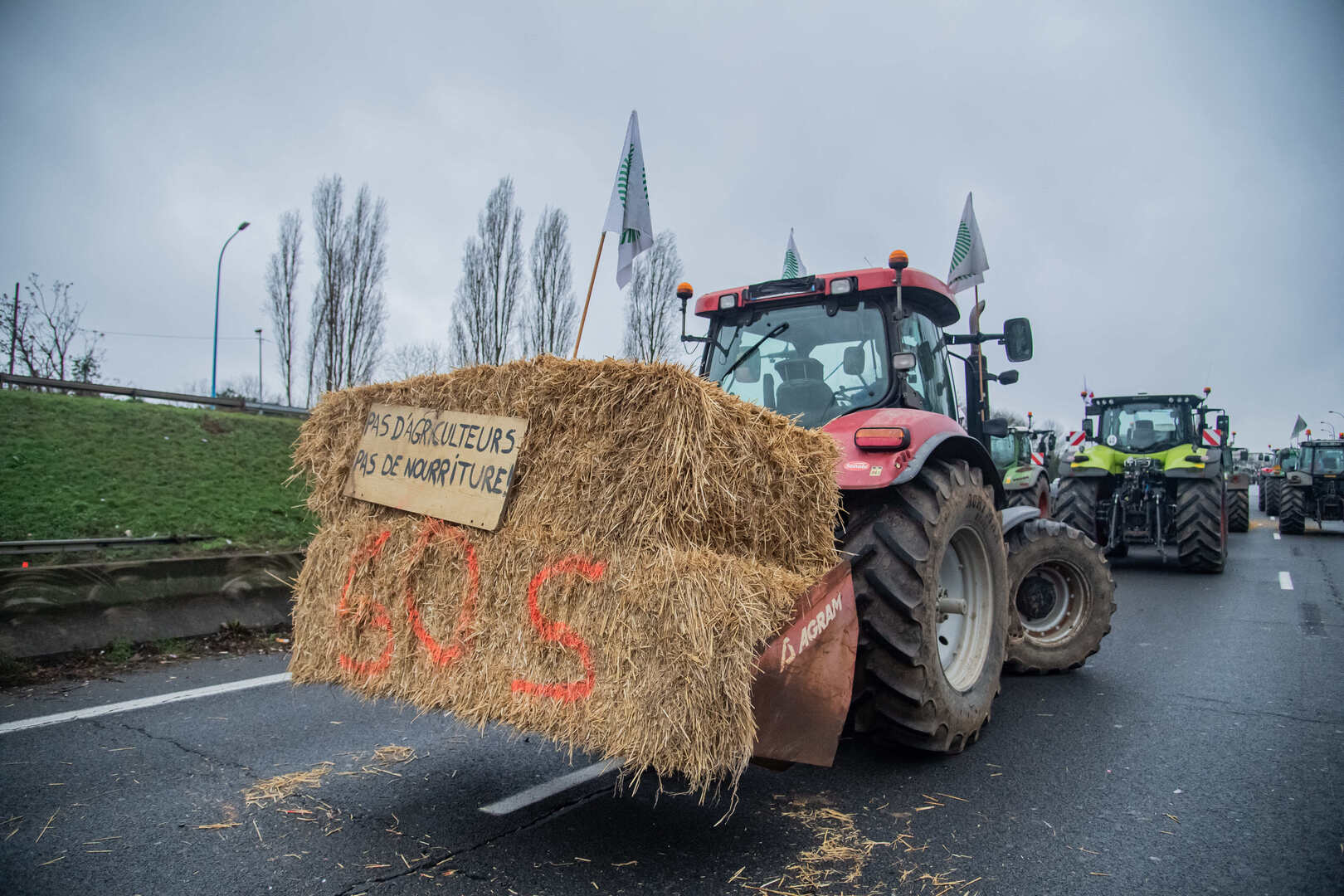 إيرلندا تنضم للحراك الزراعي الأوروبي