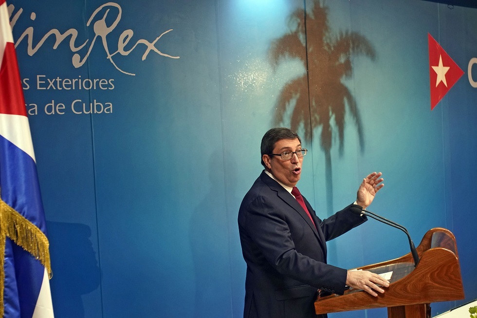 وزير الخارجية الكوبي برونو رودريغيز باريلا