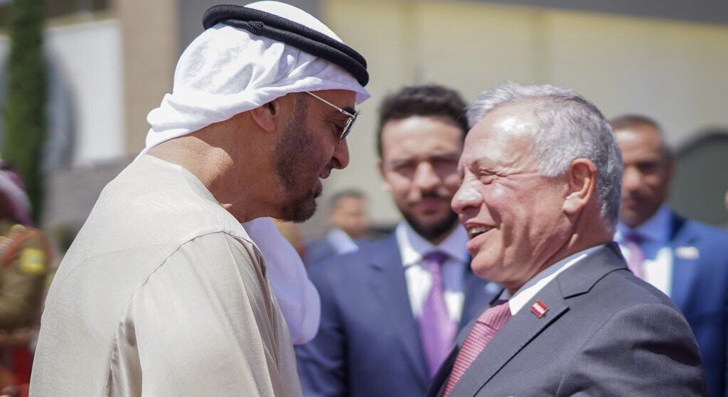 رئيس الإمارات والعاهل الأردني يحذران من تداعيات استمرار الحرب على غزة