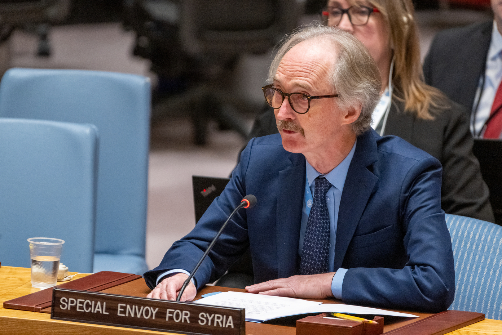 المبعوث الخاص للأمم المتحدة لسوريا، غير بيدرسن