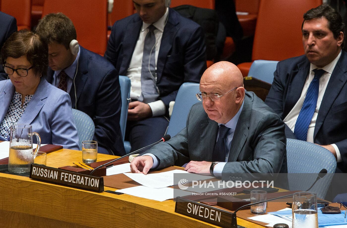 نيبينزيا: لدينا أدلة دامغة أنه تم إسقاط الطائرة إيل-76 بصاروخ باتريوت وواشنطن شريكة في الجريمة