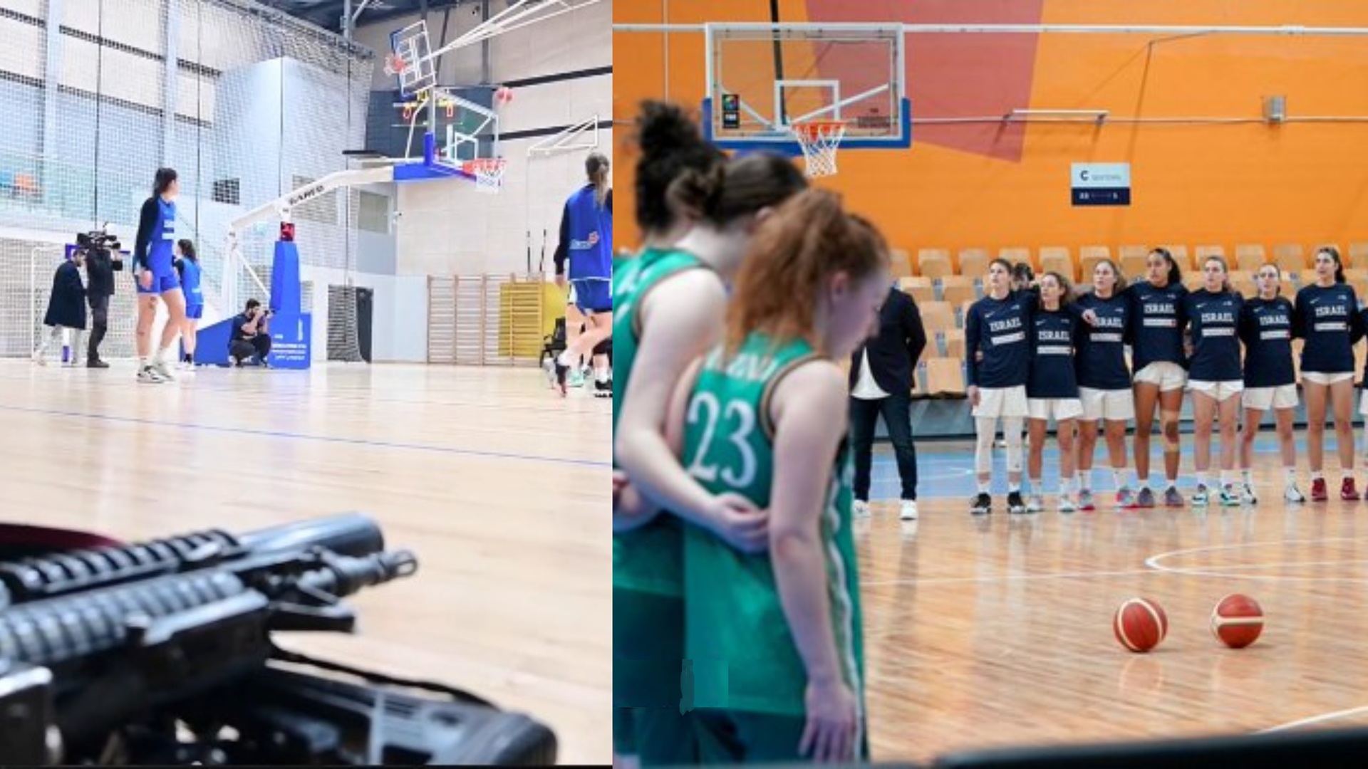 أسلحة في التدريبات.. سيدات منتخب إيرلندا يرفضن مصافحة لاعبات إسرائيل (فيديو +صور)