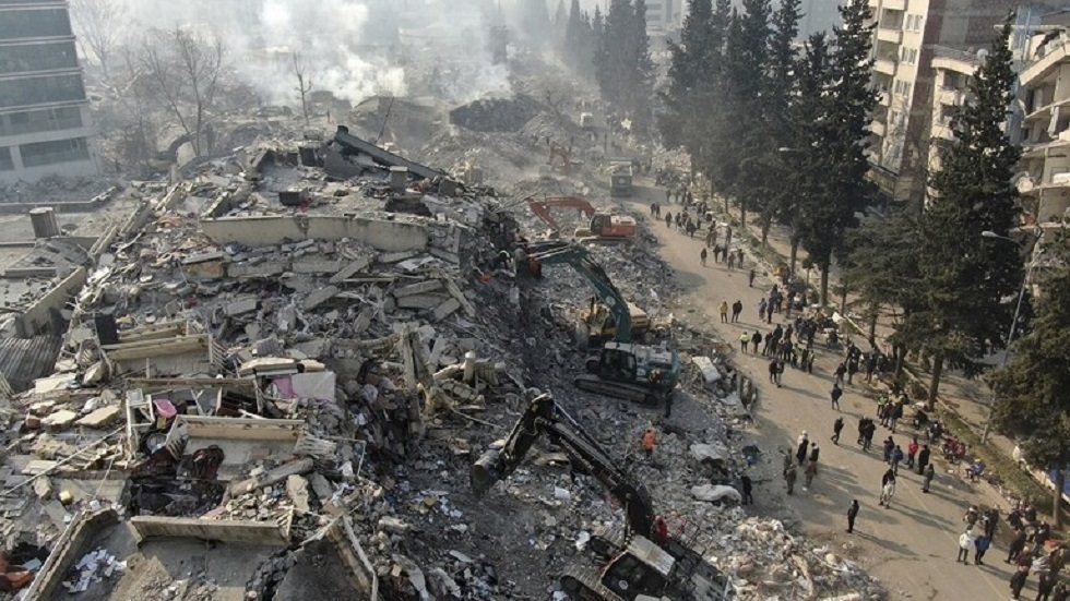 زلزال فبراير في تركيا - أرشيف -