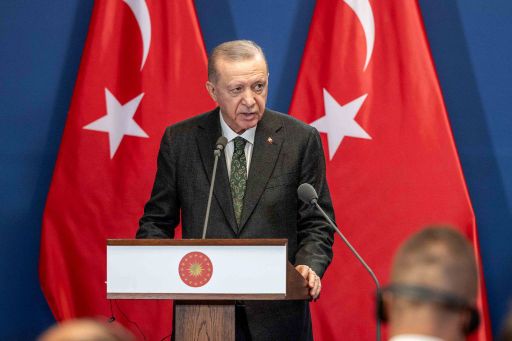 أردوغان: السلام في منطقتنا يمر من تأسيس دولة فلسطينية