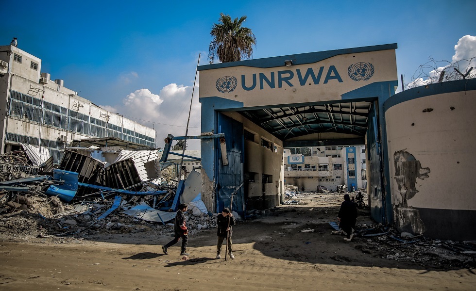 الدمار الذي ألحقه الجيش الإسرائيلي بمراكز الأونروا في قطاع غزة