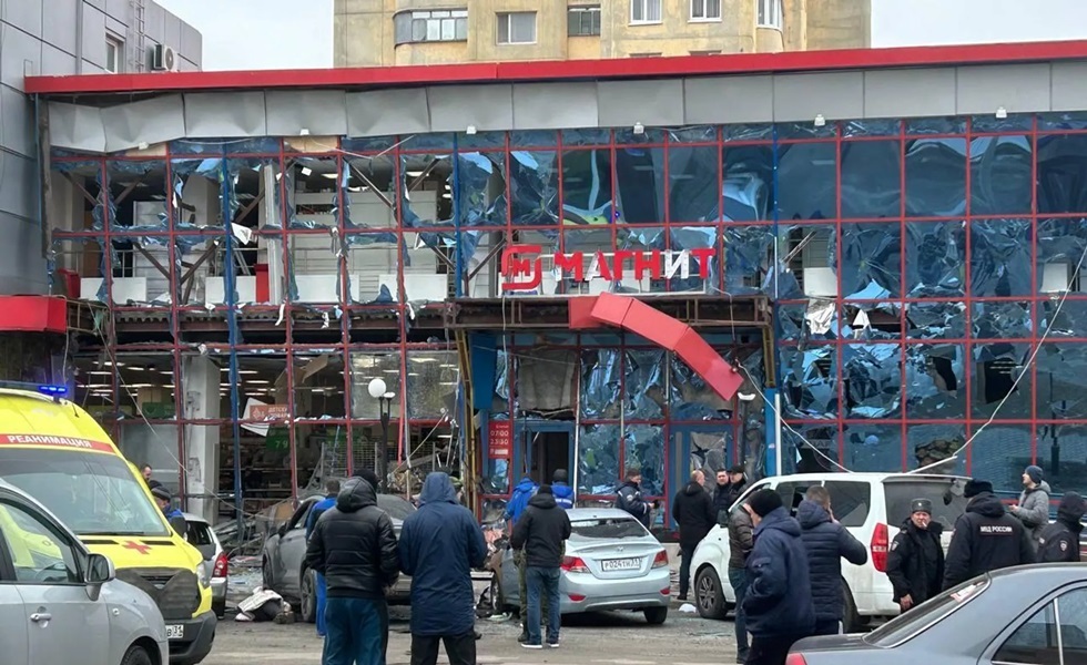 مكان الهجوم، بيلغورود، روسيا، 15 فبراير 2024