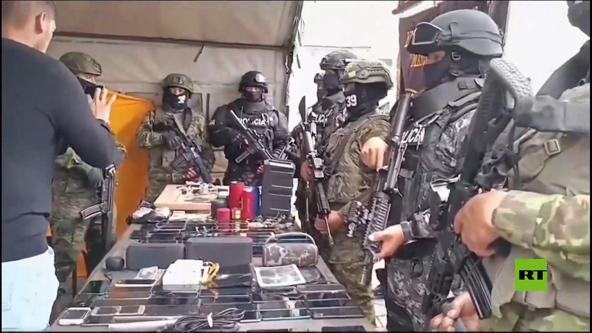 جيش الإكوادور يداهم 4 سجون أثناء عملية واسعة