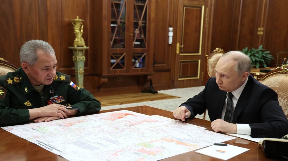 شويغو: فكرة إنشاء خط دفاع قوي أمام الهجوم الأوكراني تعود لبوتين