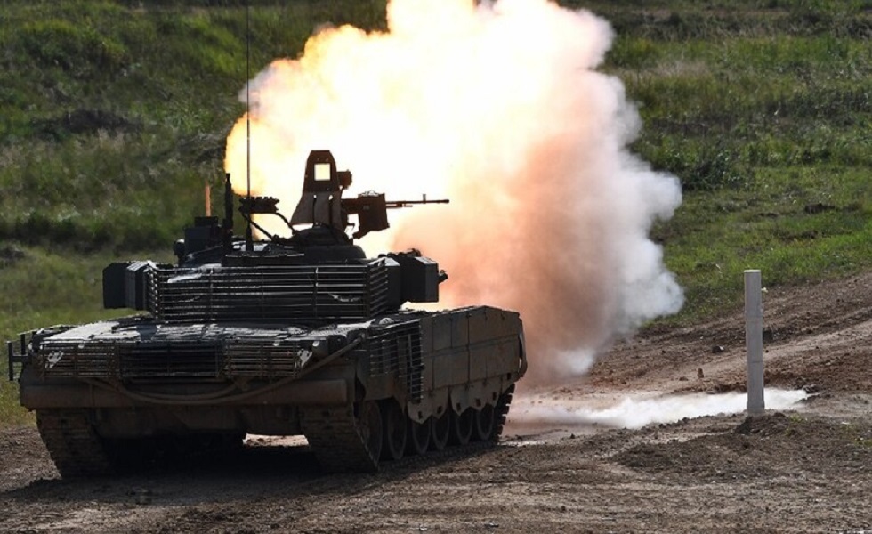 قوات الجيش الروسي تحصل على دفعة جديدة من دبابات 