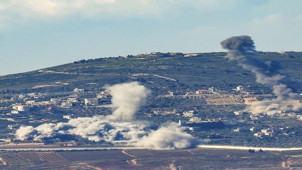 الجيش الإسرائيلي ينشر فيديو لغارات جوية استهدفت منازل في بلدة كفركلا اللبنانية