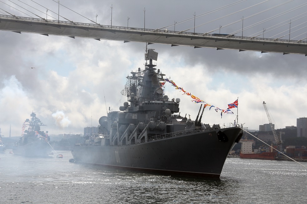 سفن حربية روسية تصل إلى الهند للمشاركة بمناورة دولية (فيديو)