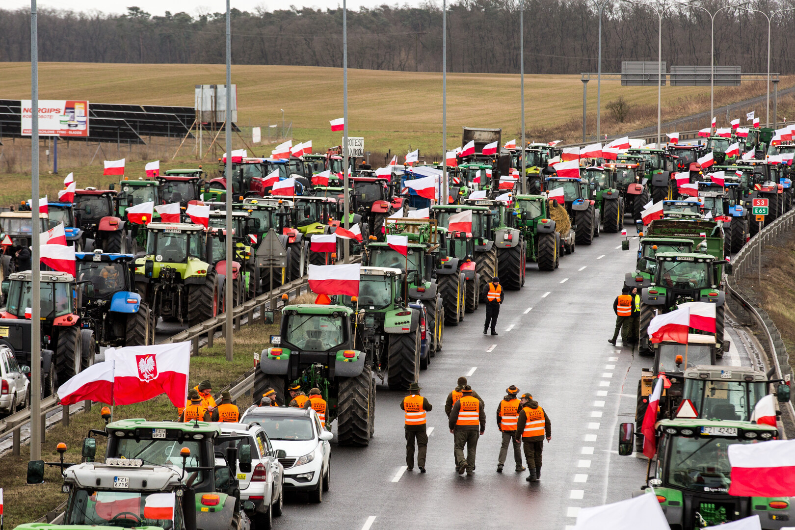 احتجاجات المزارعين البولنديين