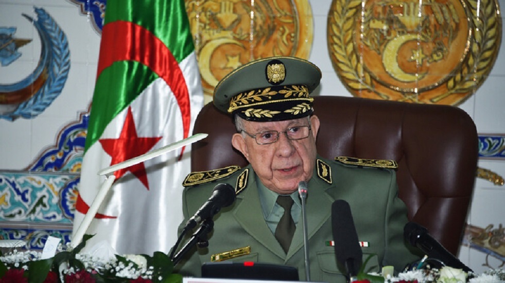 رئيس أركان الجيش الجزائري يشبه الوضع في فلسطين بـ