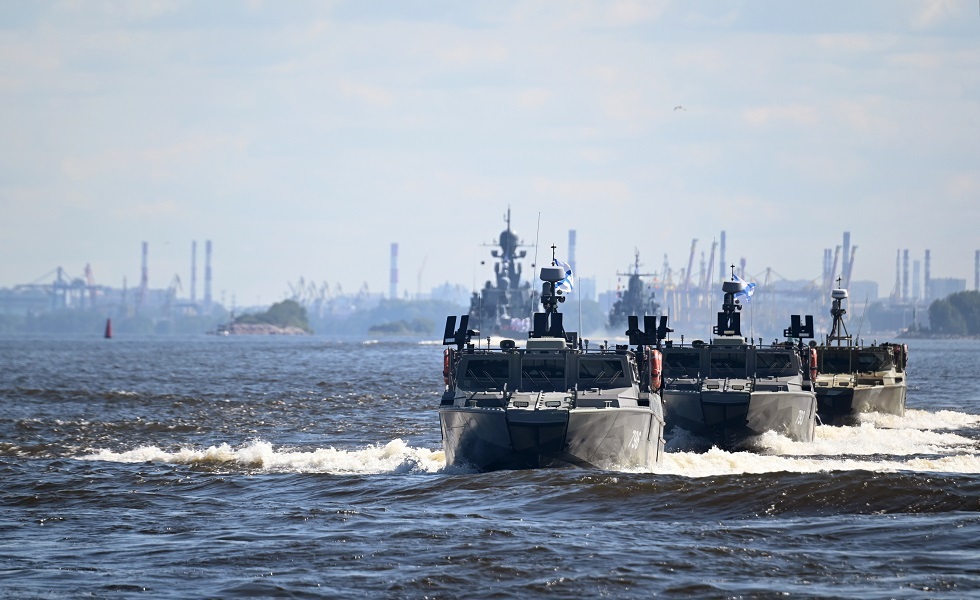 سفن أسطول بحر البلطيق التابعة للبحرية الروسية
