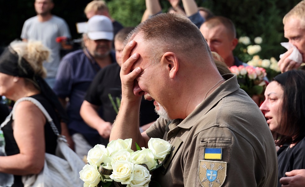 من تشييع ضحايا الجنود الأوكرانيين - 2023