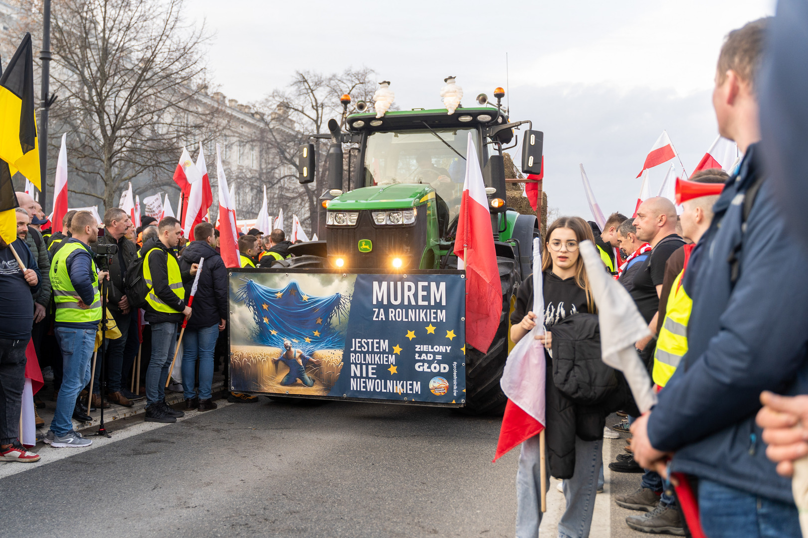 احتجاجات المزارعين في بولندا