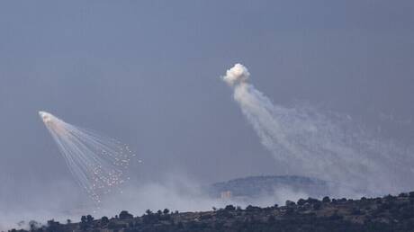 الجيش الإسرائيلي ينشر فيديو لاستهداف بلدة يارون جنوب لبنان