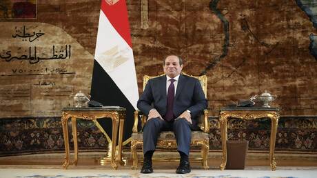 السيسي  يستقبل رئيس الوزراء القطري ويحذران من العواقب الوخيمة لتصعيد العمليات في رفح