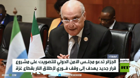 الجزائر.. مشروع جديد بمجلس الأمن حول غزة