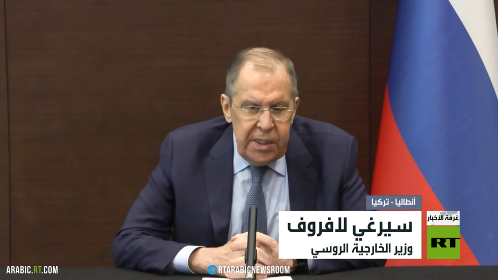 لافروف: الغرب يسعى لحل عسكري بأوكرانيا