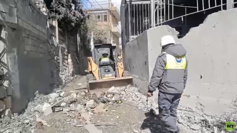 آثار الدمار الذي خلفه القصف الإسرائيلي الأخير لجنوب لبنان (فيديو)