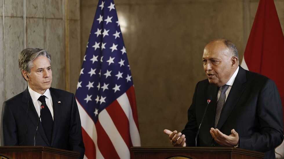 بلينكن وشكري يناقشان هدنة غزة وصفقة الأسرى والبحر الأحمر