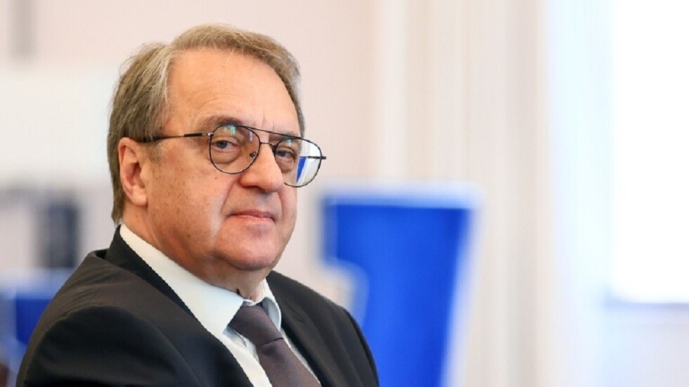 بوغدانوف يبحث مع النايض التسوية في ليبيا  