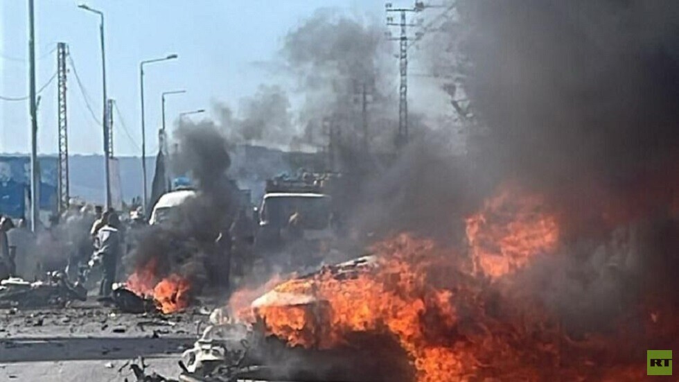 مراسلتنا: مقتل شخص بغارة من مسيرة إسرائيلية على سيارة جنوب لبنان