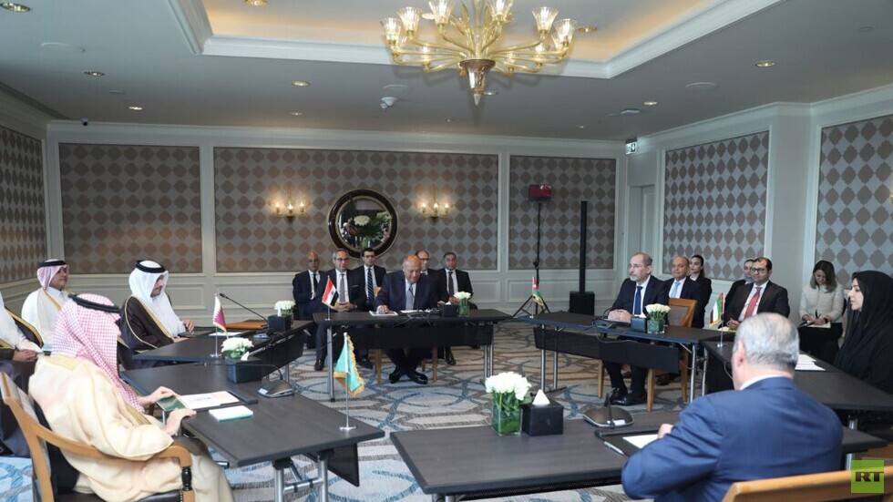 انطلاق اجتماع السداسي العربي بالقاهرة قبيل لقاء بلينكن