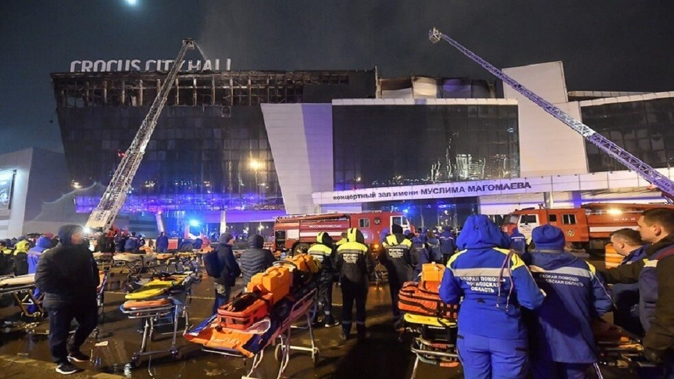 الجزائر تدين بشدة وقوة الهجوم الإرهابي الجبان على مركز "كروكوس" بضواحي موسكو