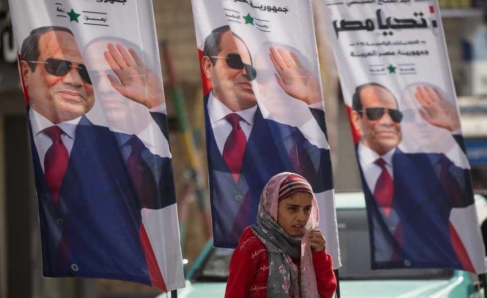 صور الرئيس عبد الفتاح السيسي خلال الحملة الانتخابية الأخيرة - ديمسبر 2023