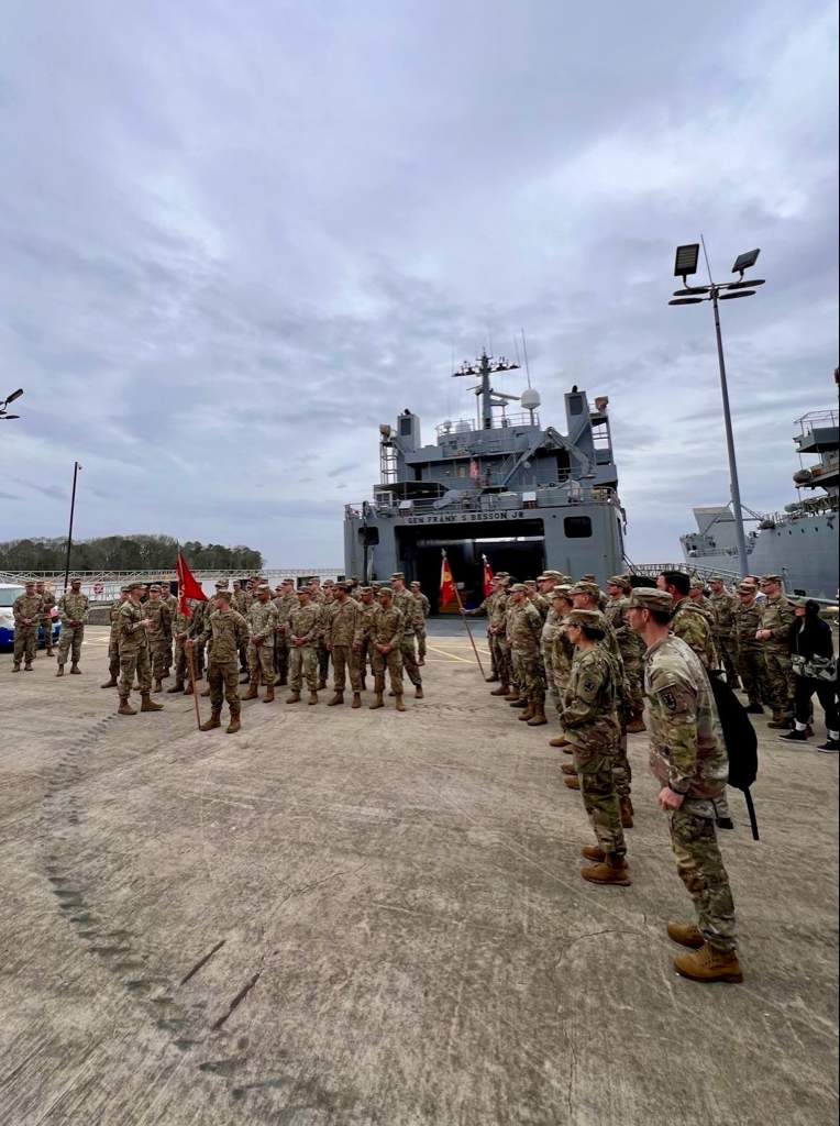 الجيش الأمريكي: سفينة أمريكية في طريقها للبدء في بناء حوض غزة البحري