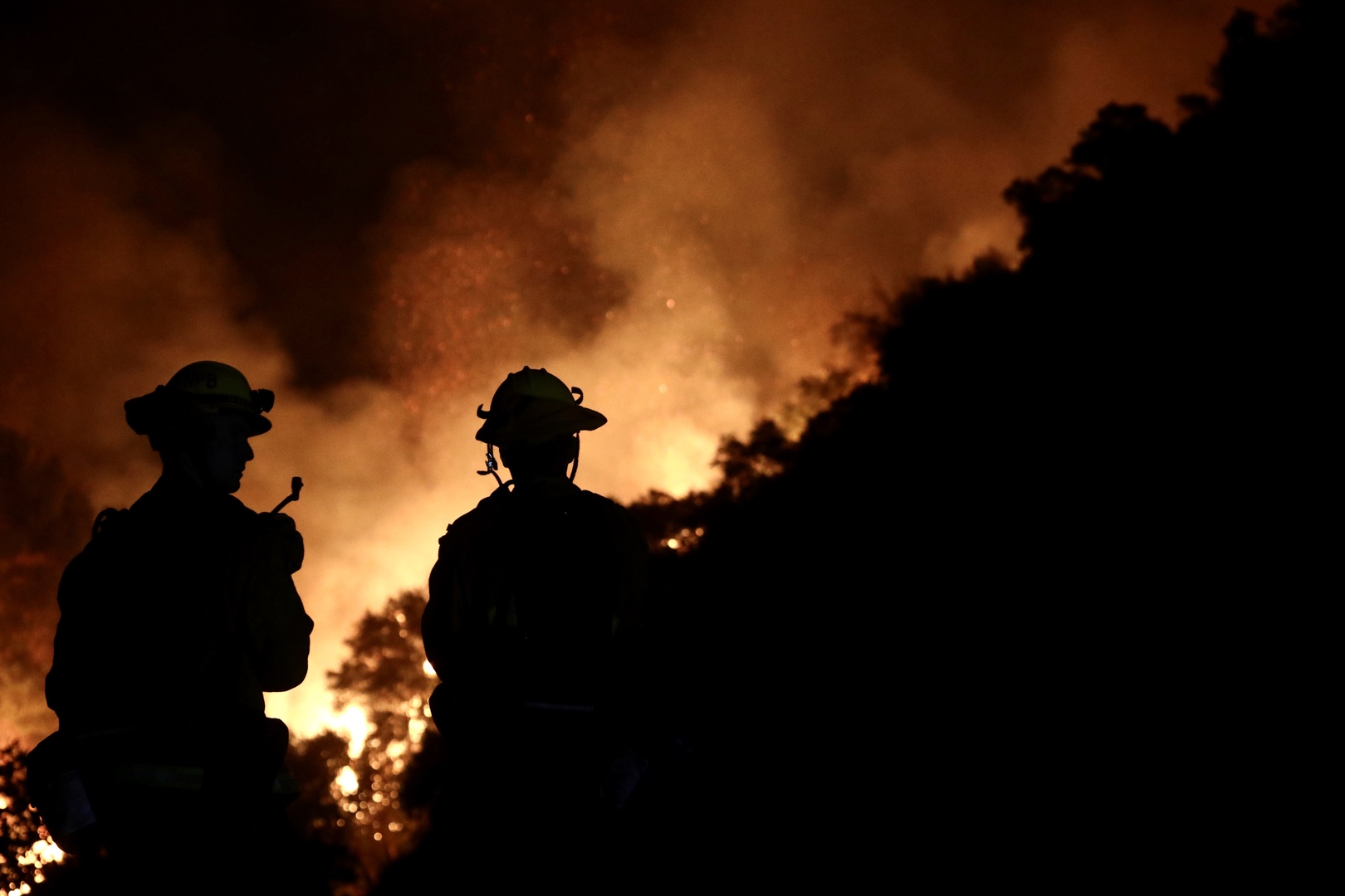 حريق ضخم يلتهم مزرعة حشيش غير قانونية وسحب الدخان تغطي لوس أنجلوس الأمريكية (فيديو)