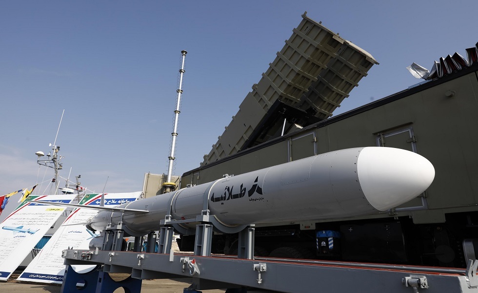 منظومة صاروخية إيرانية كشفت عنها في ديسمبر العام الماضي 2023