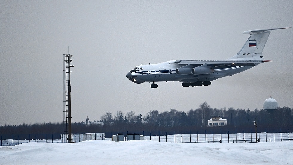 تحطم طائرة حربية روسية في جنوب البلاد (صور + فيديو)