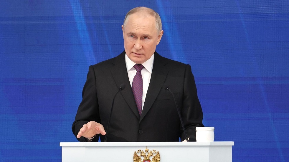 بوتين يدعو المواطنين إلى التصويت بقوة في الانتخابات الرئاسية