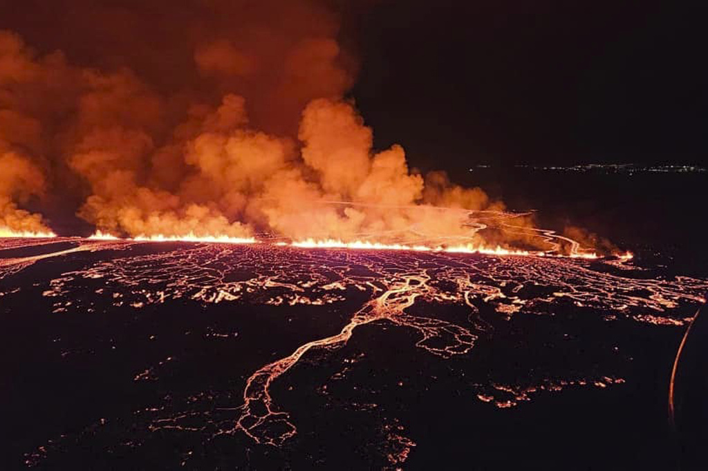 ثوران بركاني، أيسلندا